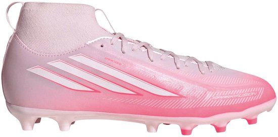 Adidas F50 Sparkfusion League FG/AG Voetbalschoenen Junior roze - wit