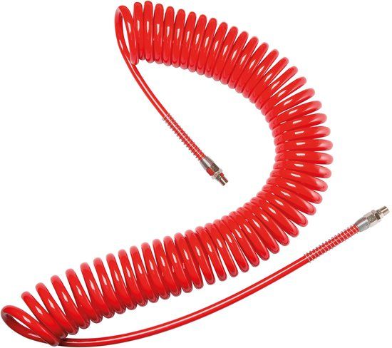 RODAC RA8634 Spiraal Luchtslang 8x12 - 12,5 meter