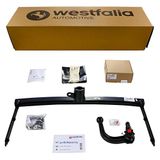 Westfalia Afneembare trekhaak voor VW Polo (incl. Bluemotion) (BJ 04/2014-07/2017) - in set met 13-pol. fzg.-specz. Westfalia elektrische set