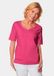 Goldner T-shirt Korte mouw basic shirt van katoen