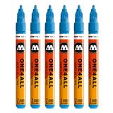 Molotow One4All 2mm Marker Shock Blue Middle