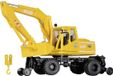 Kibri 16312 H0 Bouwvoertuig Atlas Spoorbouw weg-rail graafmachine