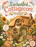 New Enchanted Cottagecore Coloring Book for Kids