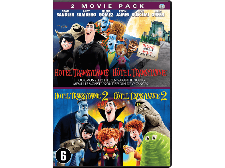 Hotel Transylvanïe 1&2 - DVD - Animatie - Engels - 2 DVD's