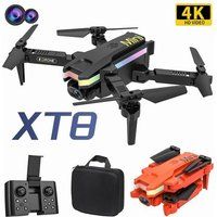 Xt8 Minidrone 4K Batterijduur 10 Min Zwart