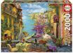 EDUCA Café Espagnol Puzzle, 2000 Pièces, 96x68 cm, Thème Voyage et Cartes, pour Adultes