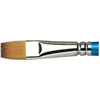 Winsor & Newton Cotman 5305014 aquarel penseel, serie 555, plat, lange steel, nr. 14