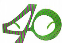 PARTYDECO - 40 jaar bril