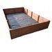 Finesse BAC DE CULTURE IMPRÉGNÉ – BAC DE POTAGER 200x80x27cm INCL. FEUTRE RACINE