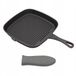 Brunbeste Gietijzeren Grillpan - Vierkant - 24x24 cm