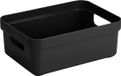 Sunware Sigma home opbergbox 9L zwart