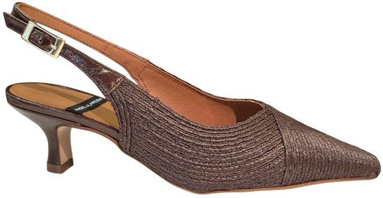 Angel Alarcon 26020 416D Cordela Testa Slingbacks Bruin Leer Dames