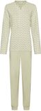 Pastunette - Sage Serenity - Pyjama - Bio-Katoen - Groen/Wit - Maat 40