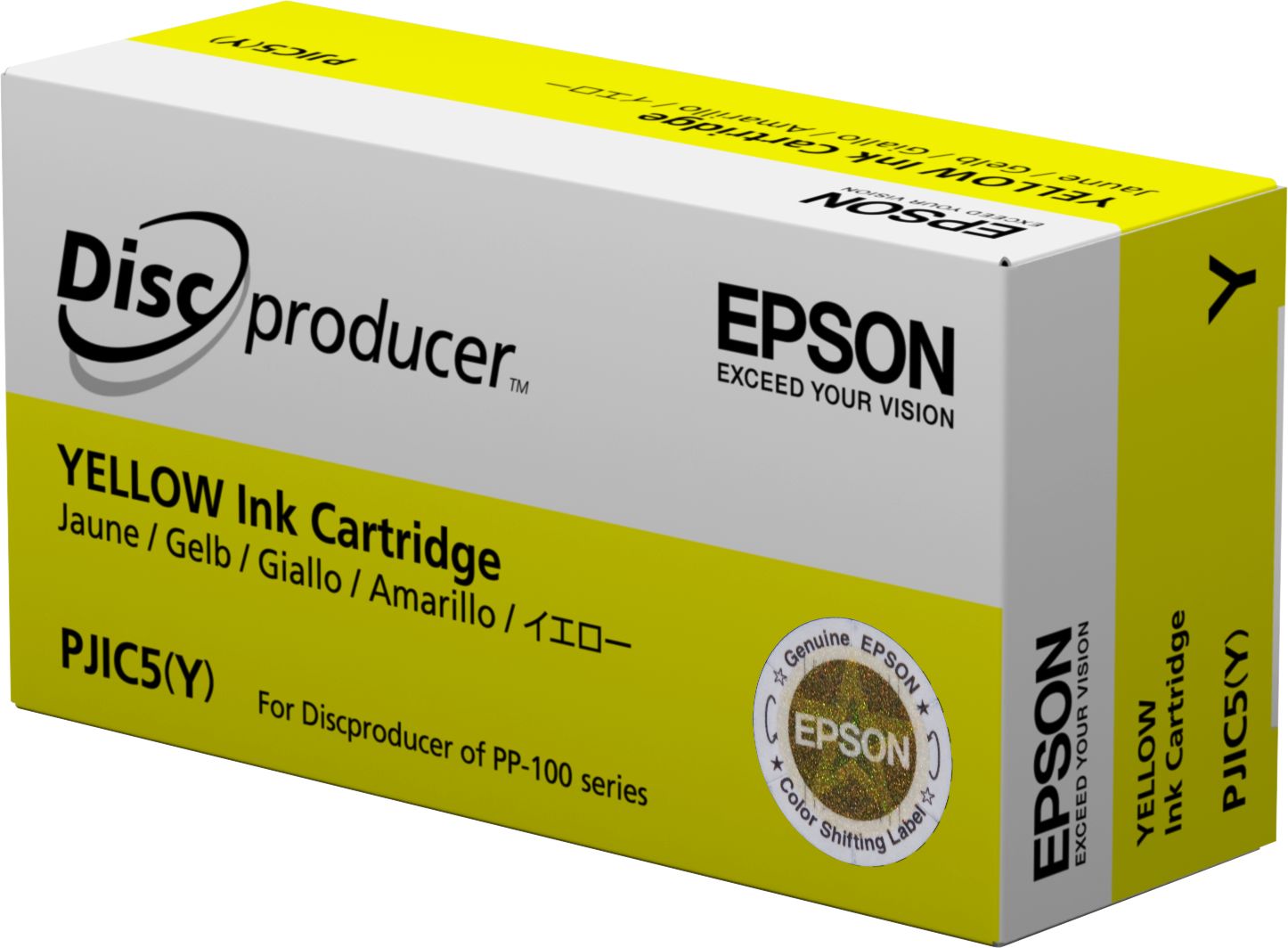 Epson C13S020451 - Inktcartridge - Geel - 26 ml