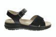 Caprice Zwarte Comfortsandaal Maat 37