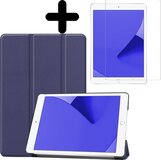 LUQ - iPad 8 / 10.2" (2020) Book Case - Donkerblauw