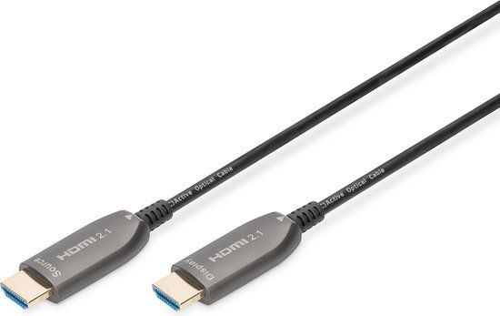 Digitus AK-330126-150-S HDMI kabel 15 meter HDMI Type A (Standaard) Zwart