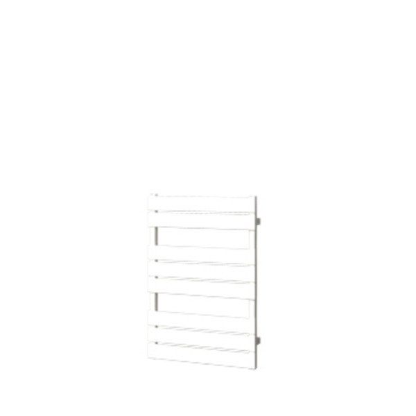 Plieger Genua M designradiator horizontaal middenaansluiting 800x550mm 405W zwart grafiet