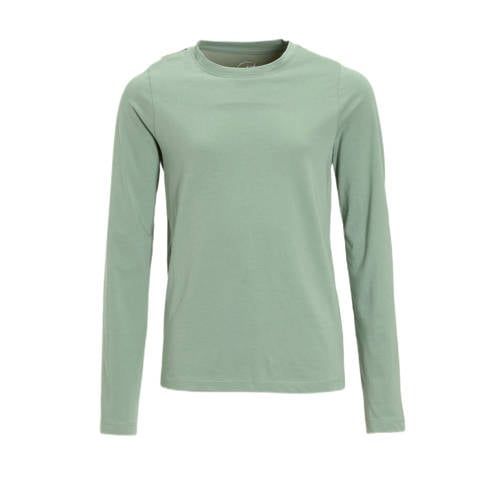Anytime longsleeve lichtgroen