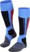 FALKE SK1 warm dik wol functioneel materiaal skisokken dames blauw - maat 41-42