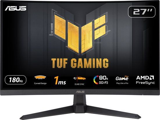 ASUS VG27VQ3B 27" Full HD 180Hz Curved Gaming Monitor