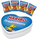 Haribo Starmix geschenkdoos hartje "Dreamteam" - snoepcadeau - snoepmix - giftbox - 100g