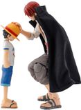 Bandai Tamashii Nations One Piece S.H.Figuarts Action Figure 2-Pack Shanks & Monkey D. Luffy Childhood Ver.
