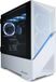 CyberPowerPC Luxe Gaming PC - AMD Ryzen 7 9800X3D, AMD Radeon RX 9070 XT 16GB, RAM 32GB, SSD NVMe 2TB, 750W 80+ PSU, Wi-Fi, Waterkoeling, Windows 11, Amethyst Curve RGB