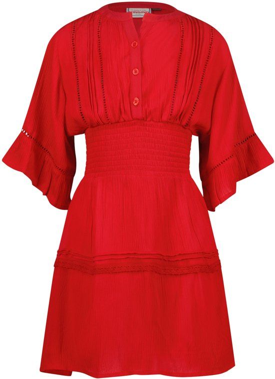 Vingino Pearly Meisjes Jurk - Goji berry