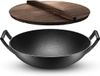 Fonte wok 30 cm