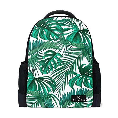My Daily Mijn dagelijkse Tropische Palm Bladeren Rugzak 14 Inch Laptop Daypack Bookbag voor Travel College School