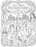 Les Trois Mousquetaires Coloriage Littéraire de Luxe: 72+ scènes illustrées du chef-d'œuvre d'Alexandre Dumas, Livre de coloriage littéraire pour adultes