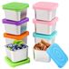Omgoods - Boîte de rangement pour sauces, 180 ml - Coffret de 8 pièces