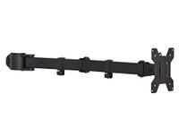 VIVO Zwarte volledig verstelbare enkele monitorarm voor bureaumontagestandaard, monitorarm voor 1 scherm tot 27 inch (Pt-Sd-Am01A)
