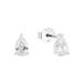 Amor Ohrstecker 925 Sterling Silber Damen Ohrschmuck, mit Zirkonia synth., Silber, Kommt in Schmuck Geschenk Box