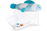 Doudou et Compagnie DC3656 pluche vis, schattig, 16 cm, amandelgroen