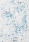 Safavieh Boho Chic Indoor Geweven Vloerkleed, Tulum Collectie, TUL209, Ivoor & Blauw, 91 x 152 cm