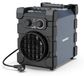 Ventilateur de chauffage électrique, 2000W, avec thermostat, protection contre la surchauffe, adapté à une utilisation dans un garage
