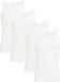 WE Fashion Heren Singlet met stretch, 4-pack
