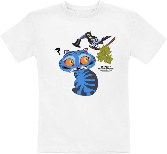 KPop Demon Hunters Dames T-shirt - wit - 140