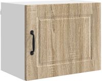 vidaXL Wandkast PORTO Sonoma Eik 50 x 31 x 40 cm Bewerkt hout