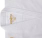 Essimo IJF Gold Wit Manches Longues Gi Judo Unisexe Polyester Coton 175
