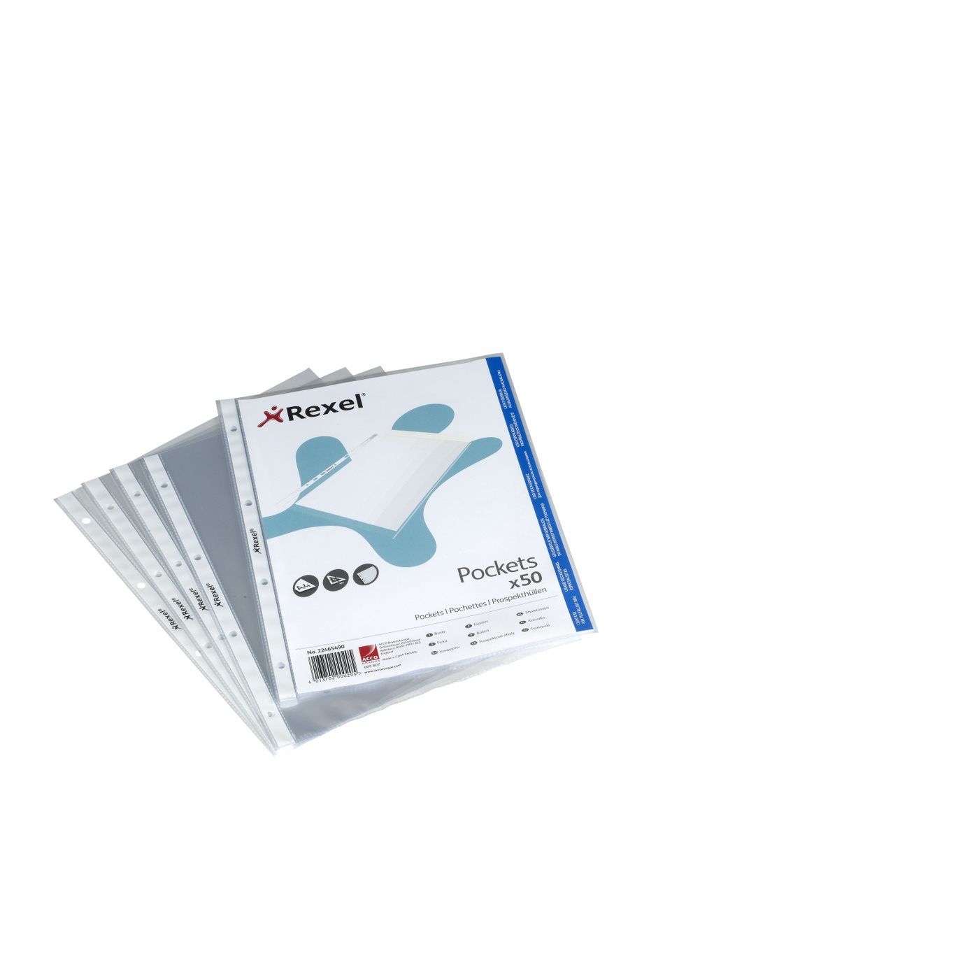Rexel Showtas A4 Glashelder Transparant (50)