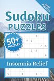 Insomnia Relief Sudoku Puzzles: 55+ Easy Brain Games for Stress Relief and Better Sleep | Large Print Mental Wellness Activity Book for Adults and Seniors 6x9 111 pages