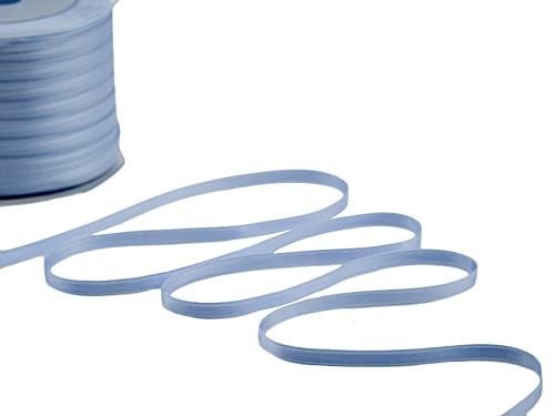Furlanis Dubbel satijnen lint - Hemelsblauw - 6 mm x 100 m