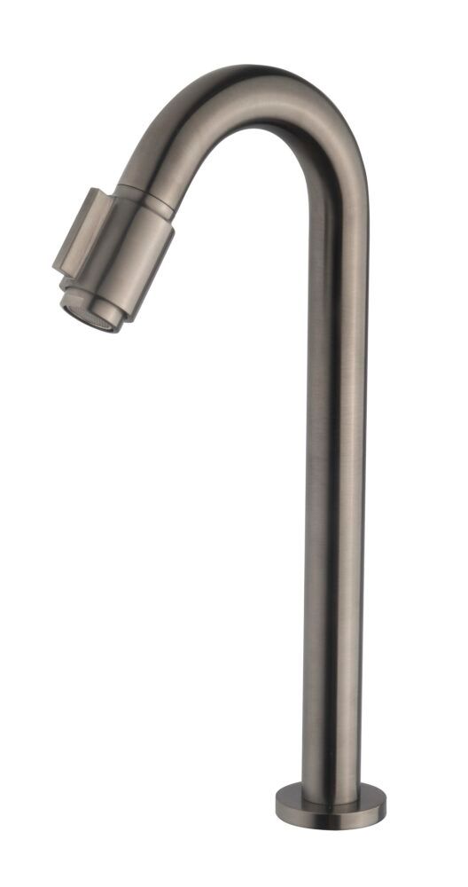 Wiesbaden Victoria Toiletkraan XL Gunmetal - Messing - 8720365814518