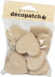 Decopatch set magneet hartjes klein 12 stuks