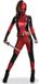Merkloos / Sans marque Rubies Deadpool Kostuum Dames Maat S