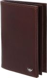 Golden Head Leren identiteitskaarthoesje Colorado RFID Protect Ausweisetui met Scheinfach 4476 Tabacco bruine