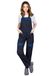 CORTON-L-B Beschermende Tuinbroek voor Dames - 100% Katoen, 260 g/m², Reflecterende Elementen, marineblauw-blauw, Maat 38